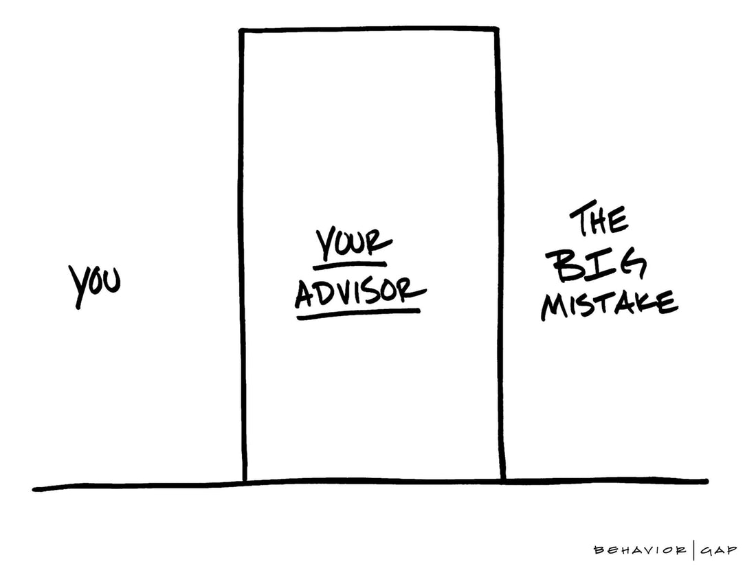 Carl Richards Behavior Gap The Value of an Advisor