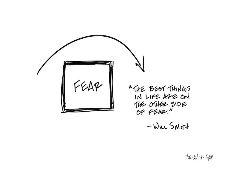Carl Richards Behavior Gap The Other Side
