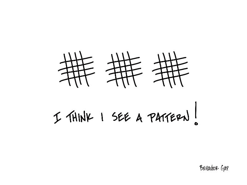 Carl Richards Behavior Gap The Pattern Trap