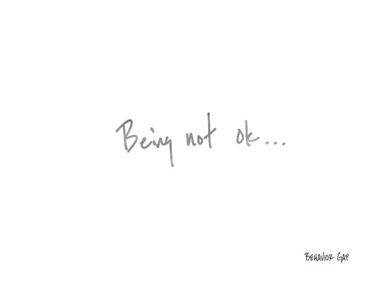 Carl Richards Behavior Gap Being Not Ok