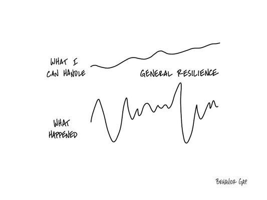 Carl Richards Behavior Gap General Resilience