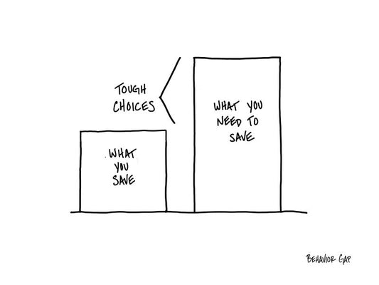 Carl Richards Behavior Gap Math Doesn't Care