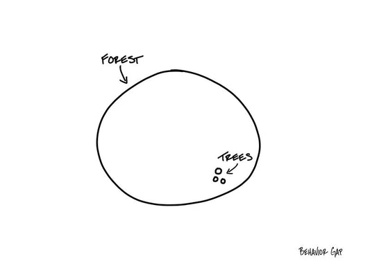 Carl Richards Behavior Gap Rise Above It