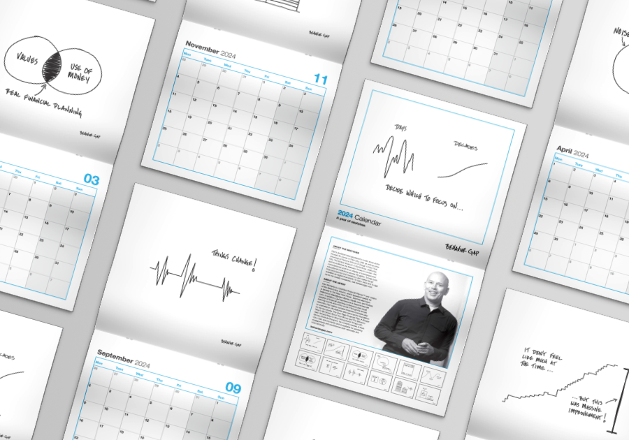 2024 Behavior Gap Calendar