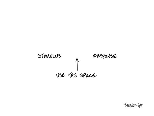 Carl Richards Behavior Gap