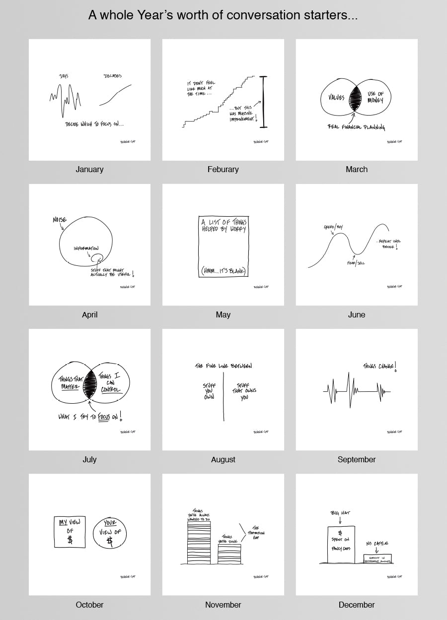 2024 Behavior Gap Calendar