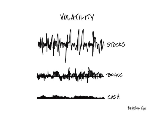 Carl Richards Behavior Gap Volatility