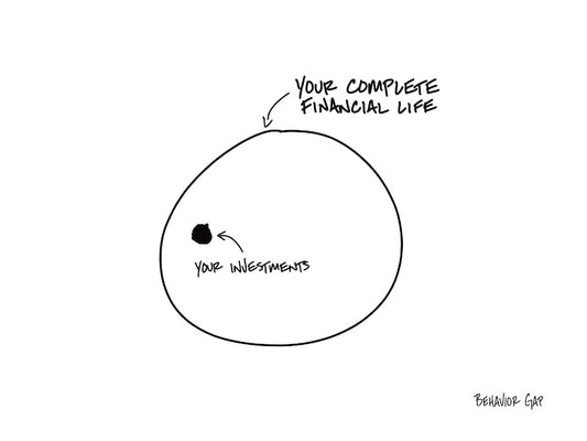 Carl Richards Behavior Gap Your Complete Financial Life