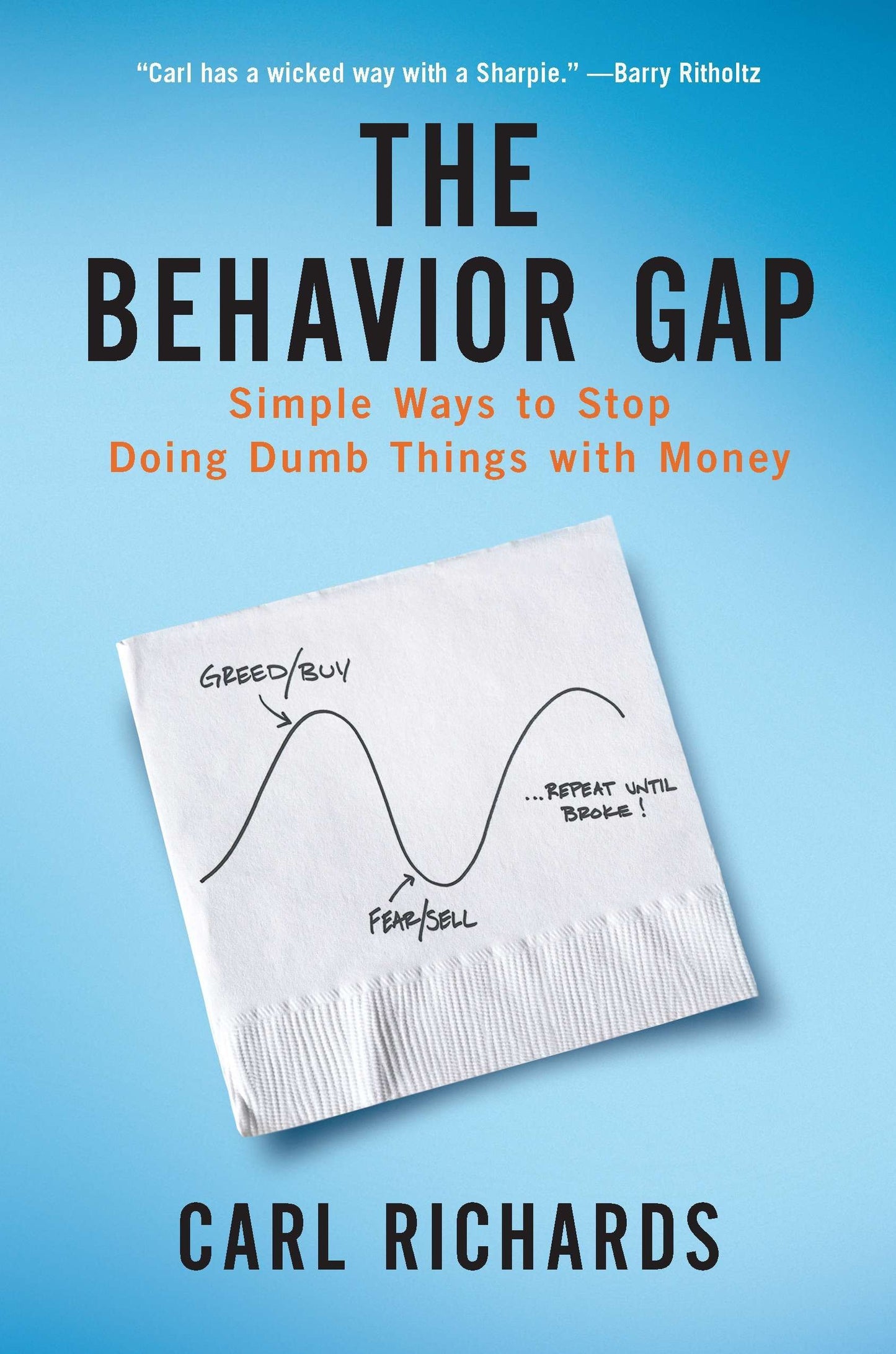 Signed copy of The Behavior Gap