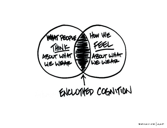 Carl Richards Behavior Gap Enclothed Cognition