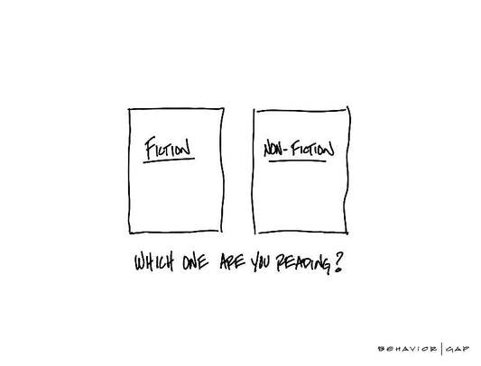 Carl Richards Behavior Gap Fiction Non-Fiction