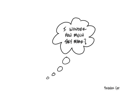 Carl Richards Behavior Gap You Have No Idea What They Make