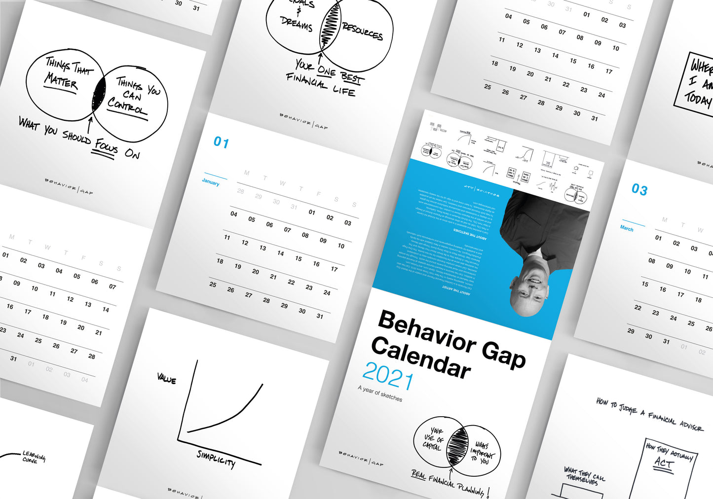 2021 Behavior Gap Calendar